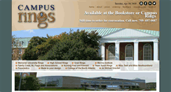 Desktop Screenshot of campusrings.com